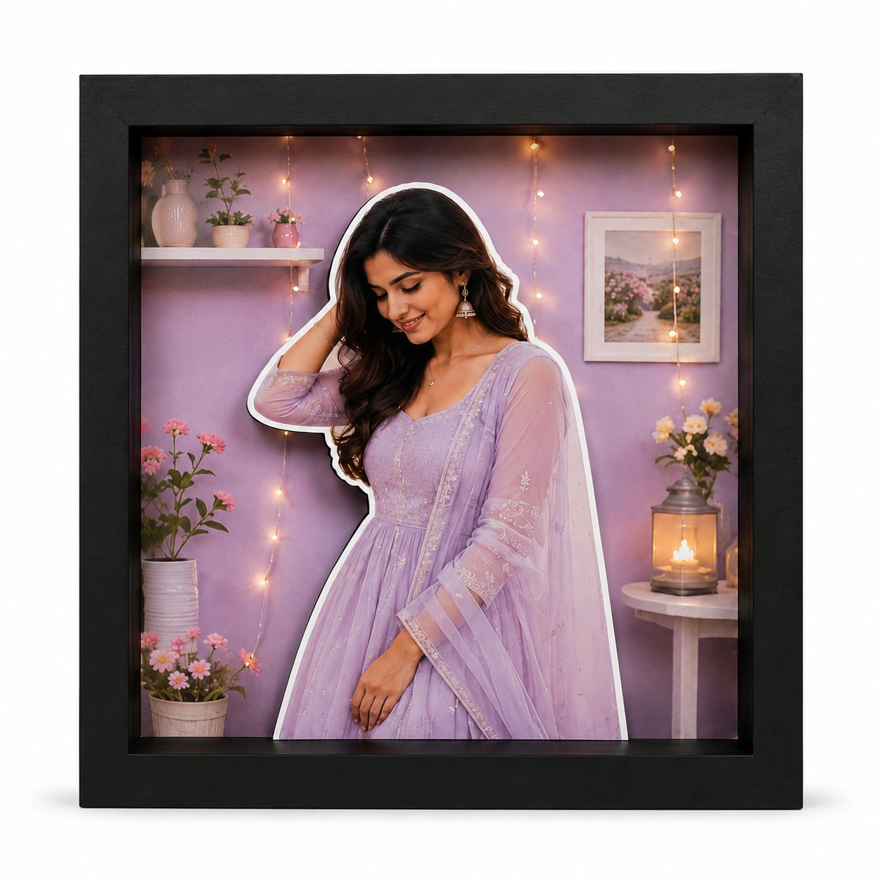 Elegant Beauty 3D Frame